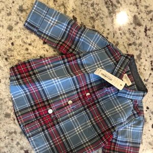 Gymboree Infant Plaid Button Down